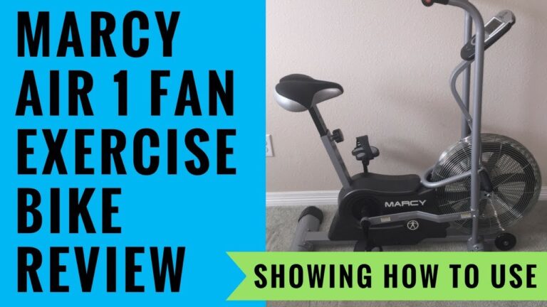 Best Fan Bike – Marcy Air 1 Fan Exercise Bike Review & Showing How To Use It