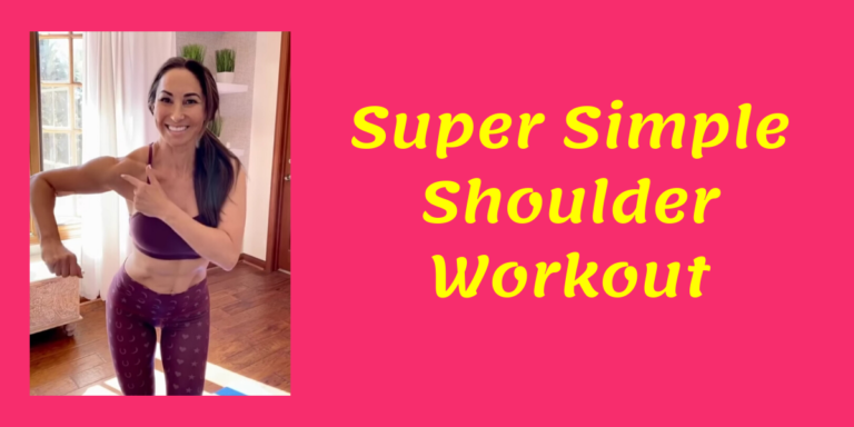 Super Simple Shoulder Workout – Natalie Jill Fitness