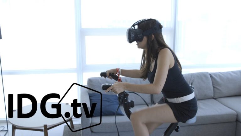 Hands-on: VirZoom VR exercise bike