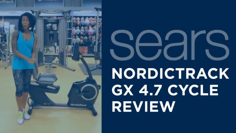 NordicTrack GX 4.7 Recumbent Cycle Review
