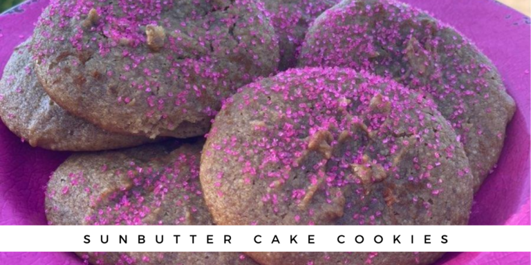 Sunbutter Cake Cookies – Natalie Jill Fitness