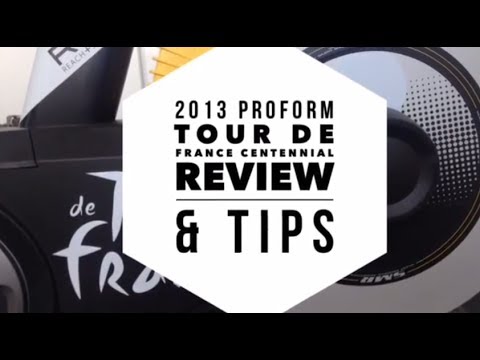 Review – Proform 2013 Tour De France Centennial ( Gen 3 ) Exercise Bike