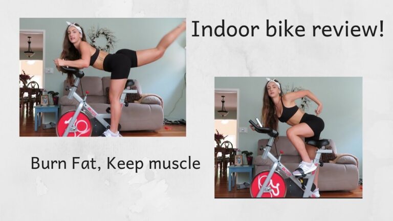 ANCHEER BIKE REVIEW! INDOOR RIDING! COME RIDE WITH ME!