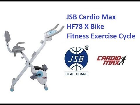 JSB Cardio Max HF78 X Bike Fitness Exercise Cycle Reviews