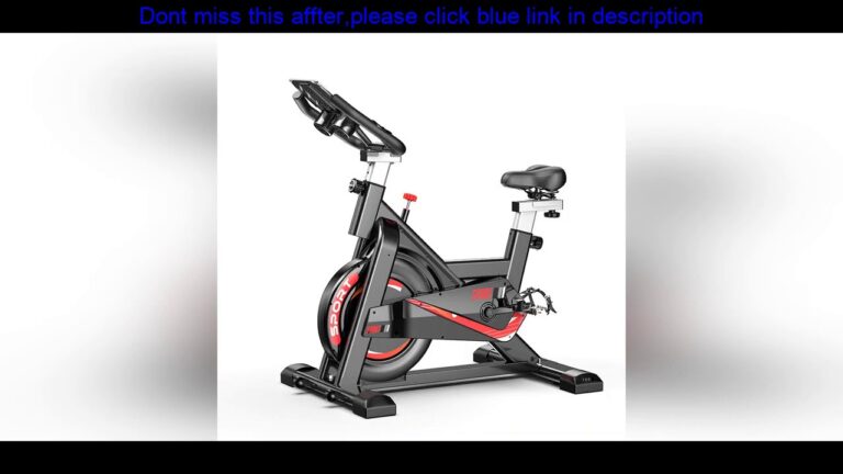 ✓Review Home Exercise Bike Ultra-quiet Indoor Cycling Weight Loss Training Machine Fitness Gym Spin