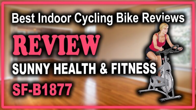 Sunny Health & Fitness Magnetic Indoor Cycling Bike SF-B1877 Review – Best Indoor Cycling Bike 2021