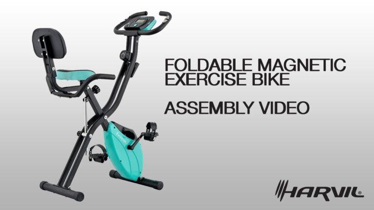 Assembly Video | Harvil Foldable Magnetic Exercise Bike | Exercise Bike | Dazadi.com