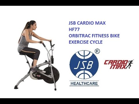 orbitrac fitness bike exercise cycle jsb cardio max hf77 reviews