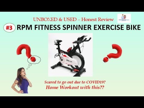 Product 3: RPM Fitness Spinner Exercise Bike (Home Workout). Good for cycling in COVID19? Chk NOW!