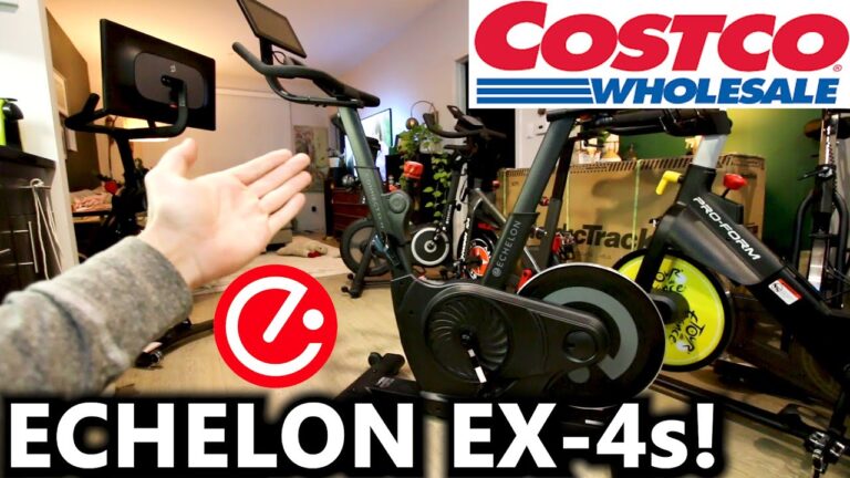 ECHELON EX4S first impressions! Echelon Connect EX-4s COSTCO indoor bike review