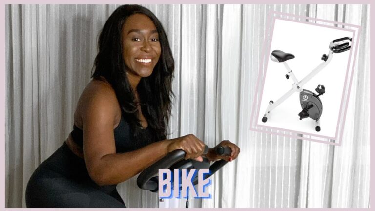 Marcy foldable exercise bike | Simply Eseeri