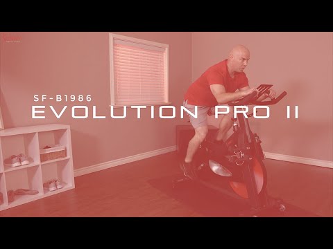 Evolution Pro II Magnetic Indoor Cycle Exercise Bike SF-B1986 | Sunny Health & Fitness