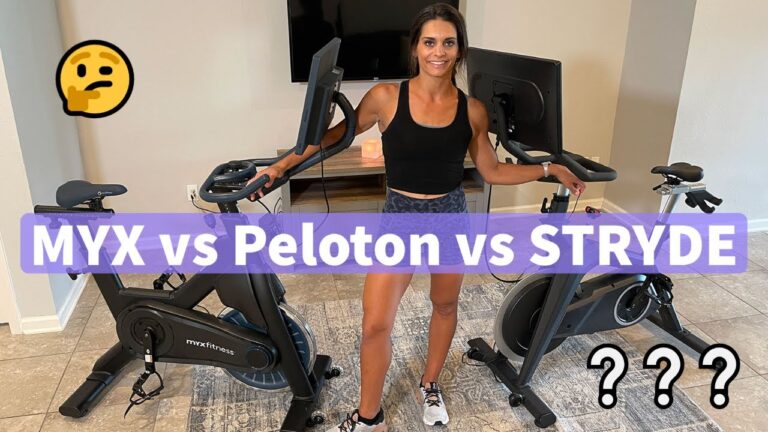 Stryde Bike vs Peloton vs MYX Fitness: Which Spin Bike Is Better?