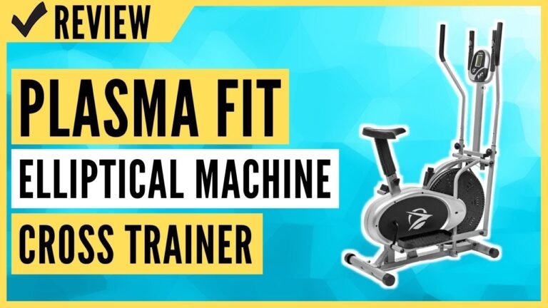 Plasma Fit Elliptical Machine Cross Trainer 2 in 1 Exercise Bike Review