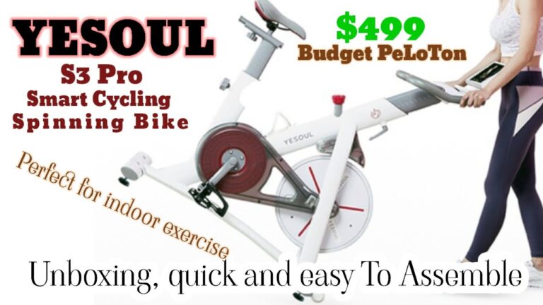YESOUL S3 PRO Spin Bike || Unboxing, Quick & Easy Assemble || Yesoul S3 Pro Indoor Bike Review