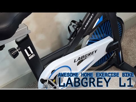 Awesome Home Exercise Bike | LABGREY L1 | Indoor Cycling | Pulse Meter, Phone and Water Holder