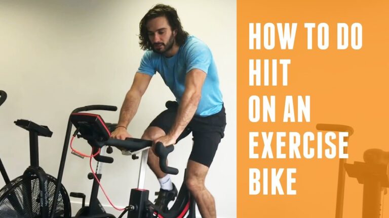 How To Do A HIIT On An Exercise Bike | The Body Coach
